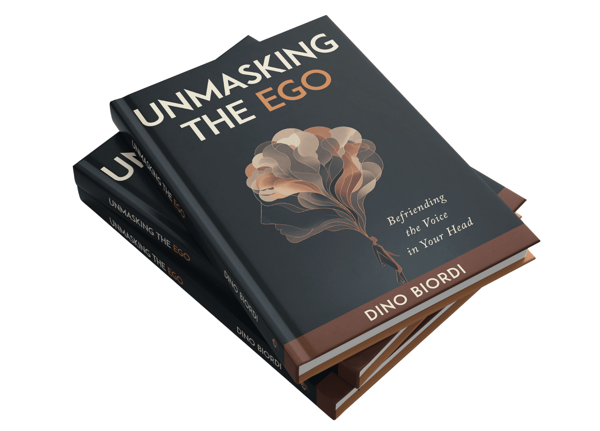Unmasking the Ego — Book Cover by Dino Biordi